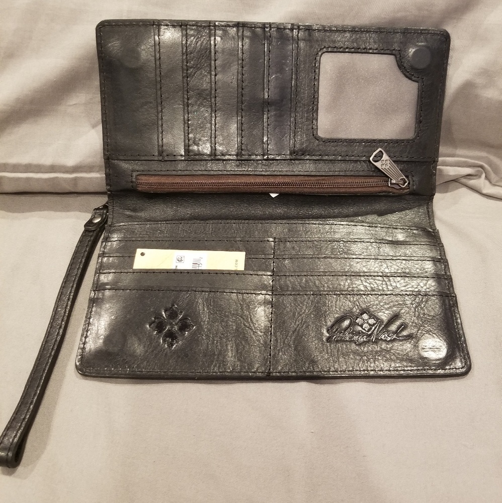 Patricia Nash - leather wristlet wallet